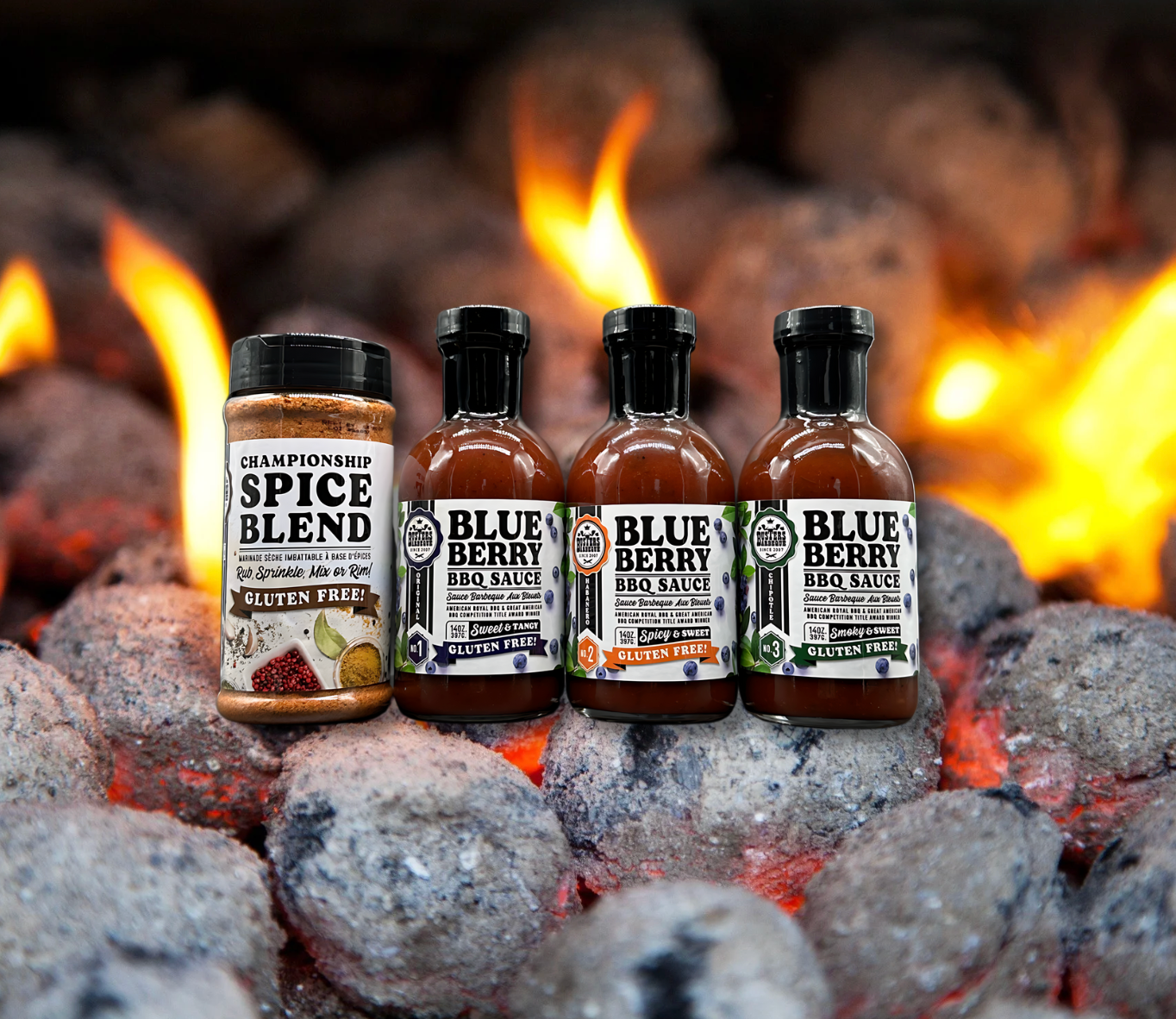 Exclusive Busters BBQ Four Pack