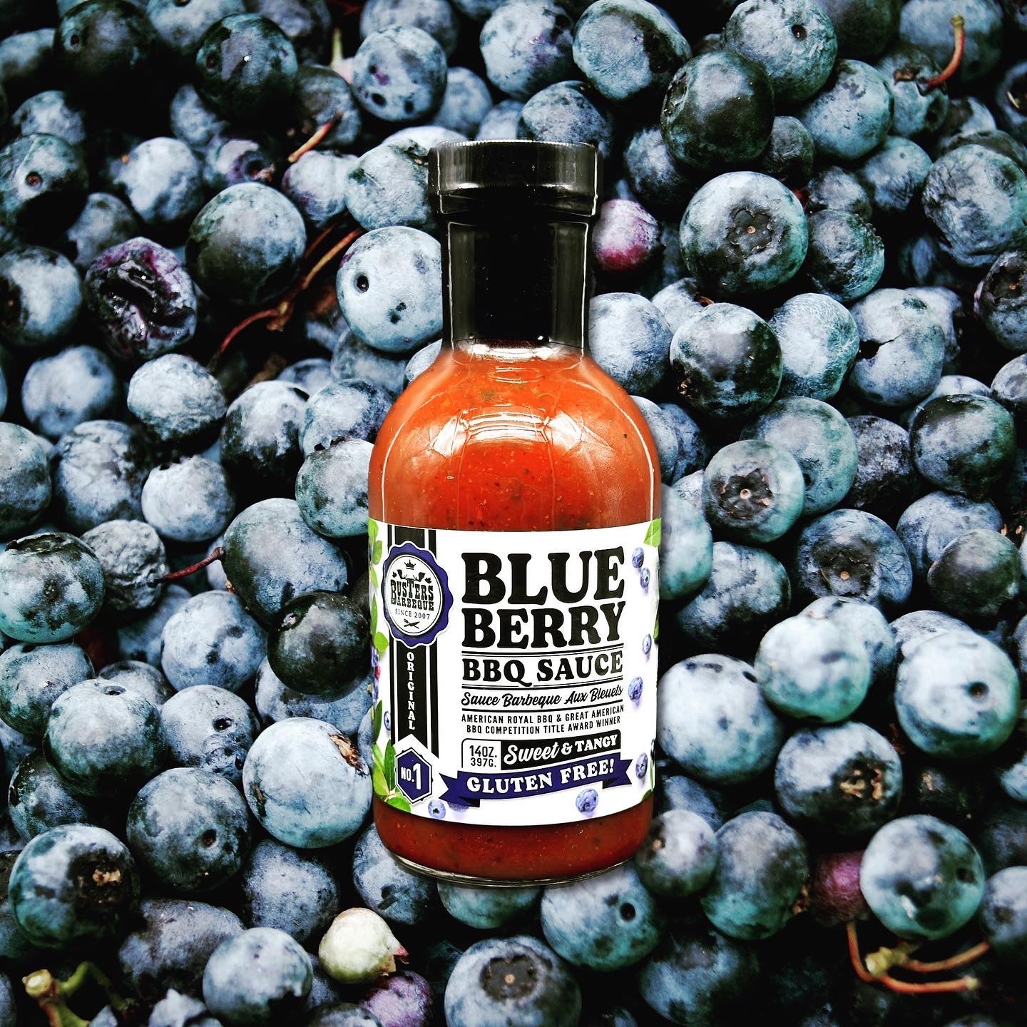 Busters Blueberry BBQ Sauce - Blueberry Original